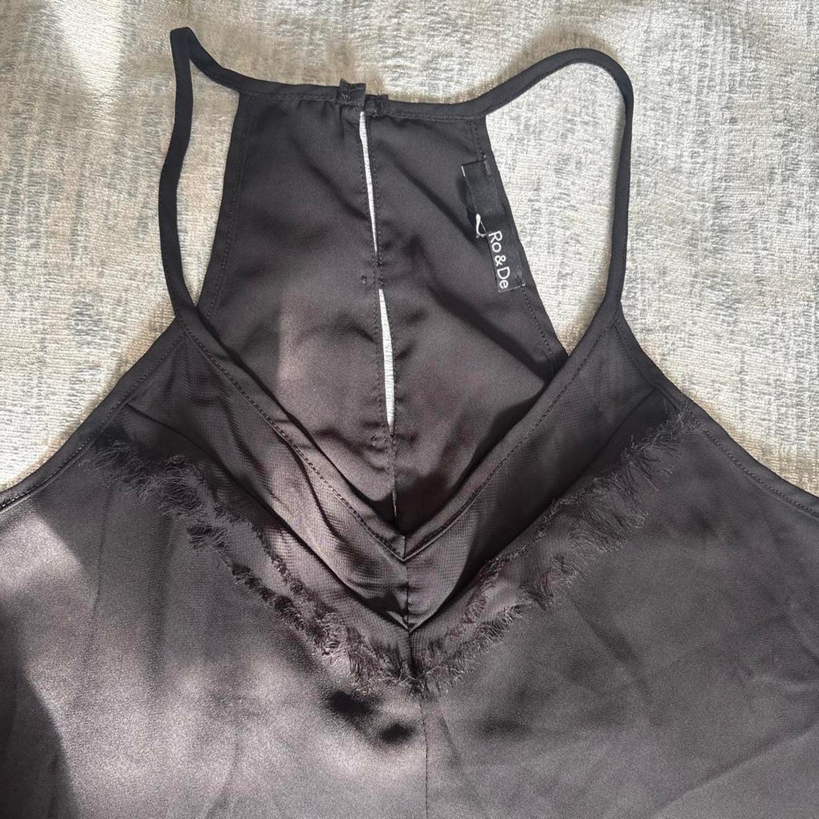 Ro & De Black Top Size Small — image 2 of 5